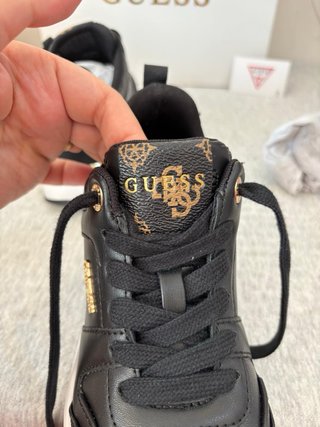 Scarpe Guess Nere e Oro Tg 37