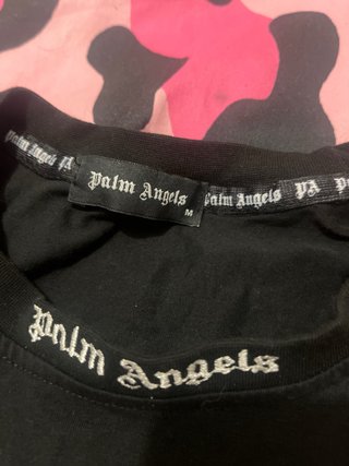 Palm Angels Camiseta Negra