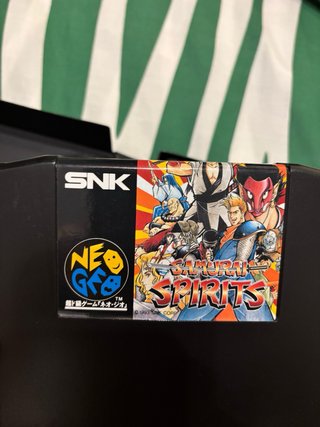 Samurai Spirits Neo Geo SNK