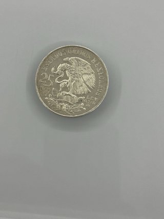 Moneda Mexicana 25 Pesos Ley 0.720