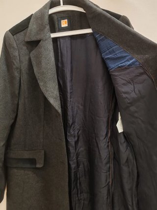 Cappotto Uomo Hugo Boss Taglia M Grigio