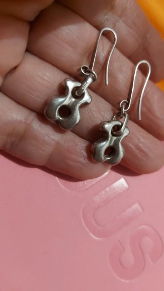 Pendientes Tous Oso Plata