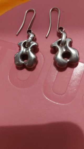 Pendientes Tous Oso Plata