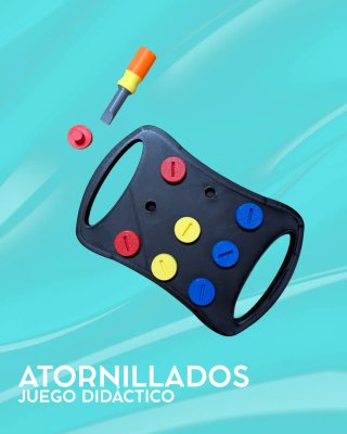 Juego Atornillar Infantil Didáctico