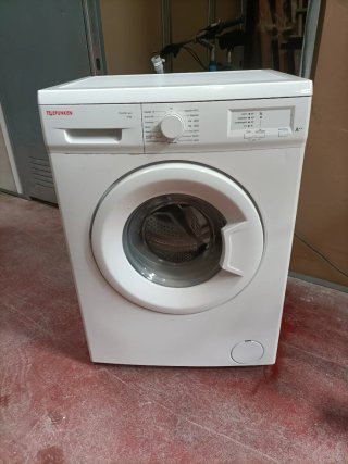 Lavadora Carga Frontal Blanca