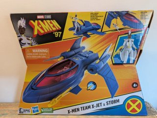 X-Men '97 Jet y Figura Storm Hasbro