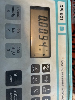 Indicador de Pressão Digital Druck DPI 601