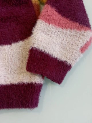 Jersey multicolor mullido