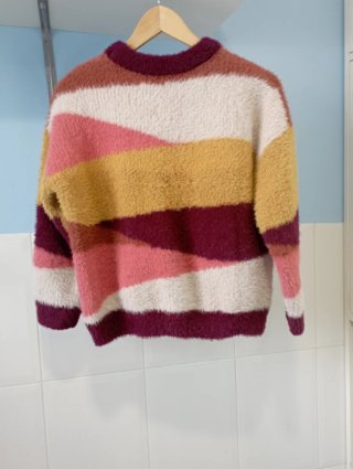 Jersey multicolor mullido
