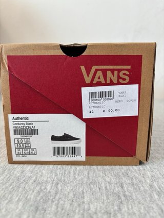 Scarpe Vans Uomo Nere Taglia 42