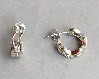 Pendientes de Plata con Circonitas