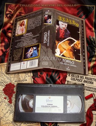 VHS Torso: Violencia Carnal - Sergio Martino -1973
