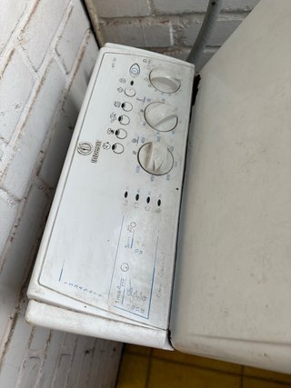 Lavadora carga superior blanca