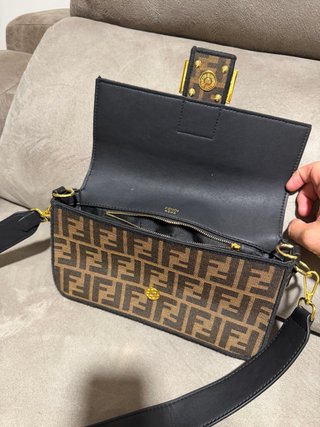 Bolso Fendi Marrón y Negro