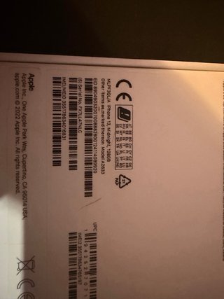iPhone 13 128 GB Midnight