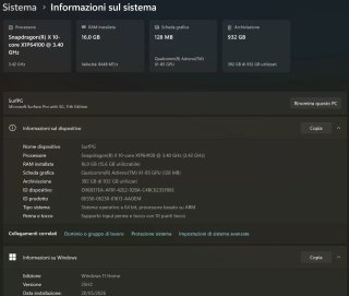 Microsoft Surface Pro 11 version 5G