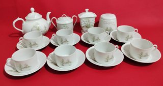 Juego de té Limoges 7 servicios