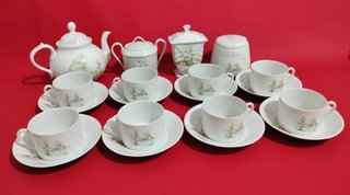 Juego de té Limoges 7 servicios