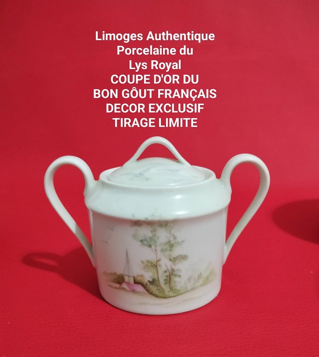 Juego de té Limoges 7 servicios