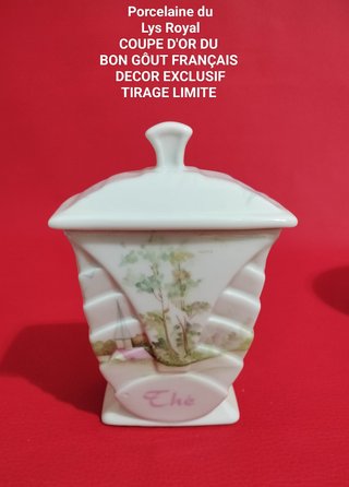 Juego de té Limoges 7 servicios