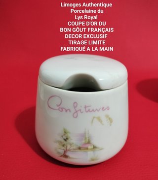 Juego de té Limoges 7 servicios