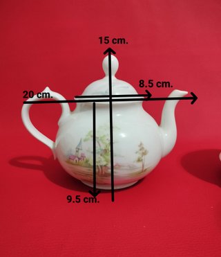 Juego de té Limoges 7 servicios