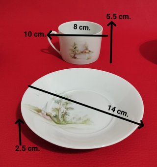 Juego de té Limoges 7 servicios