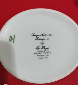 Juego de té Limoges 7 servicios