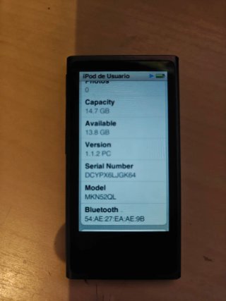 iPod nano gen 7