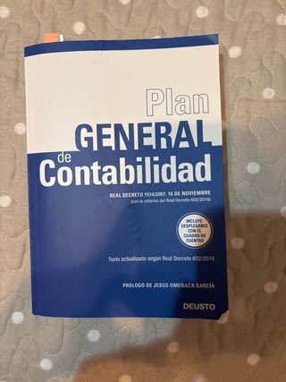 Plan General de Contabilidad