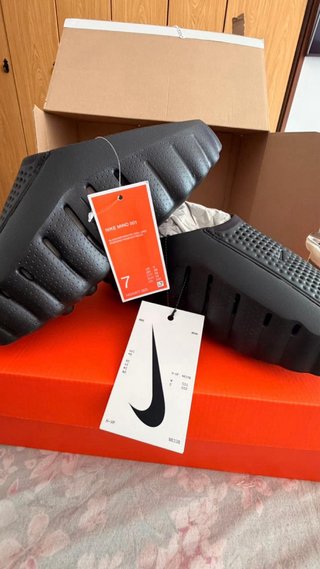 Nike Mind 001 Chanclas Negras