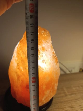 Lámpara de sal natural