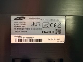 Monitor Samsung Negro 22 pulgadas