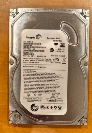 Disco Duro Seagate Barracuda 320GB HDD