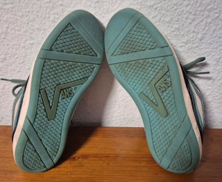 Vans Speed Zapatillas Negras y Turquesa