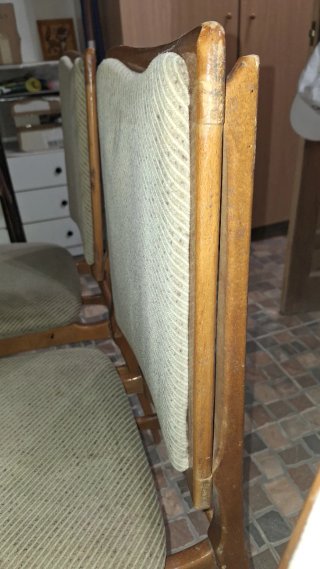 Juego de 3 sillas para restaurar