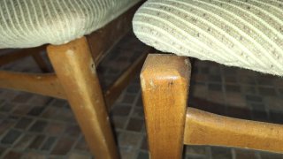 Juego de 3 sillas para restaurar
