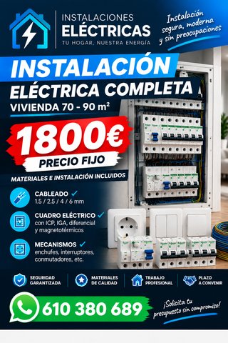 Servicios de Electricista Profesional