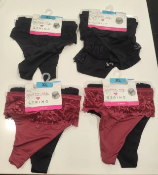 Lote 4 Braguitas Mujer 8 (unidades ) Talla XL