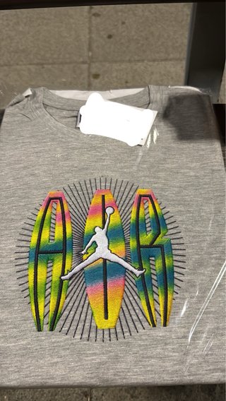 Camiseta Jordan Talla Única Gris Multicolor