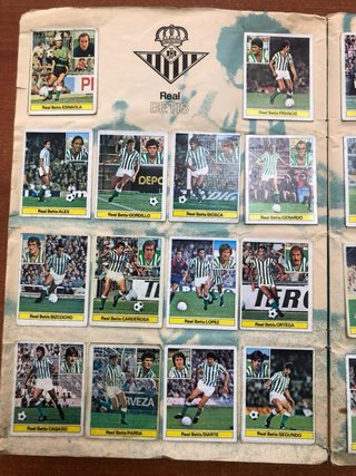 Álbum Liga 81-82 Colección Cromos