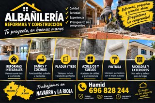 Albañil .Hago todo tipo de reformas
