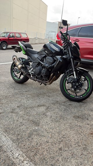 Kawasaki Z750S 2007 Negra y Verde