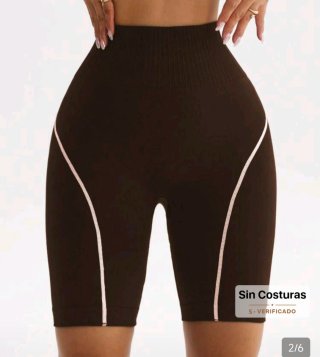 Mallas deportivas mujer marron Talla M