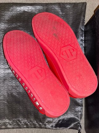 Zapatillas Philipp Plein Rojas Talla 39