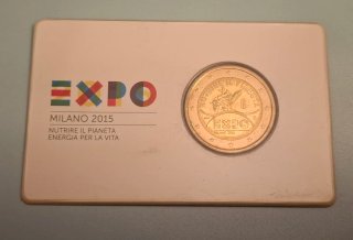 2 Euro Italia Coincard BU Expo Milano 2015