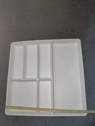 Cubertero Organizador Blanco