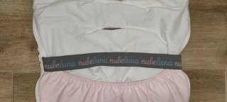 Saco para silla/carro bebé rosa
