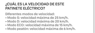 Patinete Eléctrico Wispeed C8-20