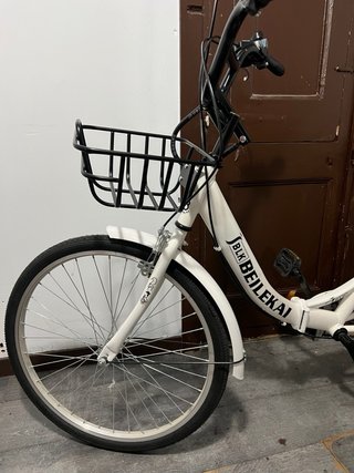 Bicicleta BLK BEILEKAI Blanca